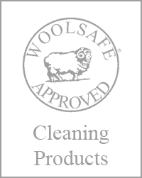 We only use Woolsafe approved cleaning solutions because we care.